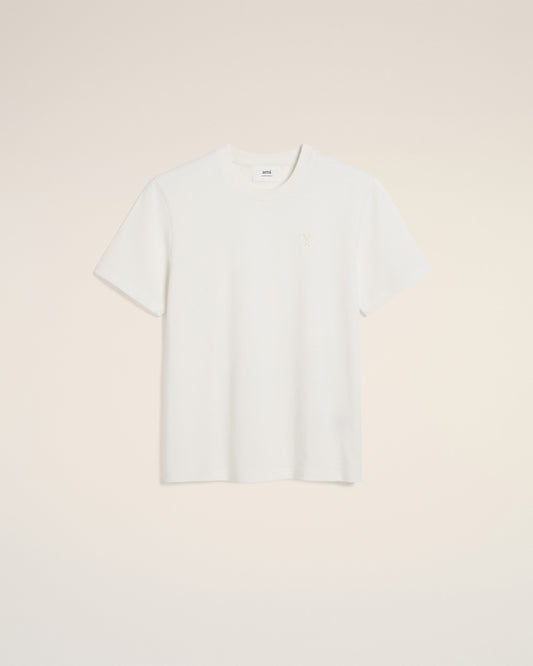 White Cotton Ami de Coeur T-shirt