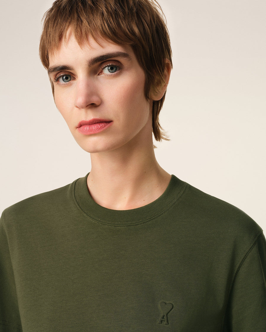 Green Cotton Ami de Coeur T-Shirt
