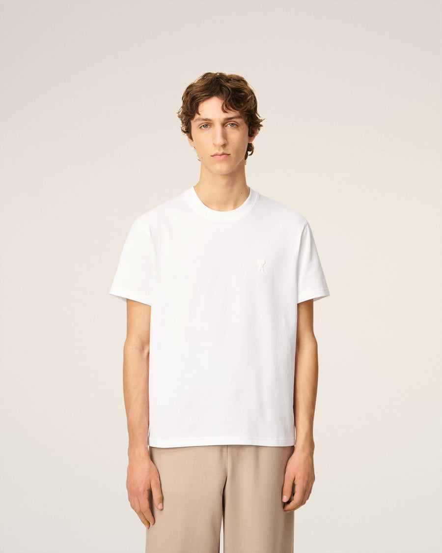 White Organic Cotton Ami De Coeur T-shirt