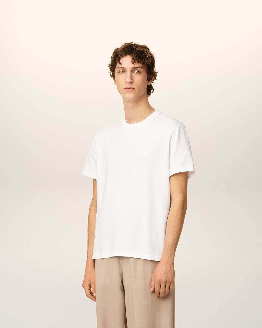 White Organic Cotton Ami De Coeur T-shirt