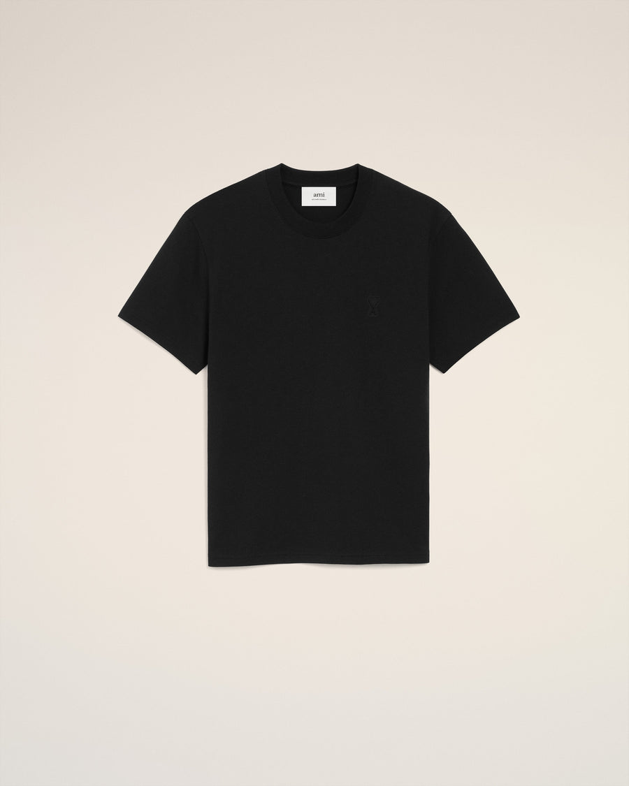 Black Organic Cotton Ami De Coeur T-shirt