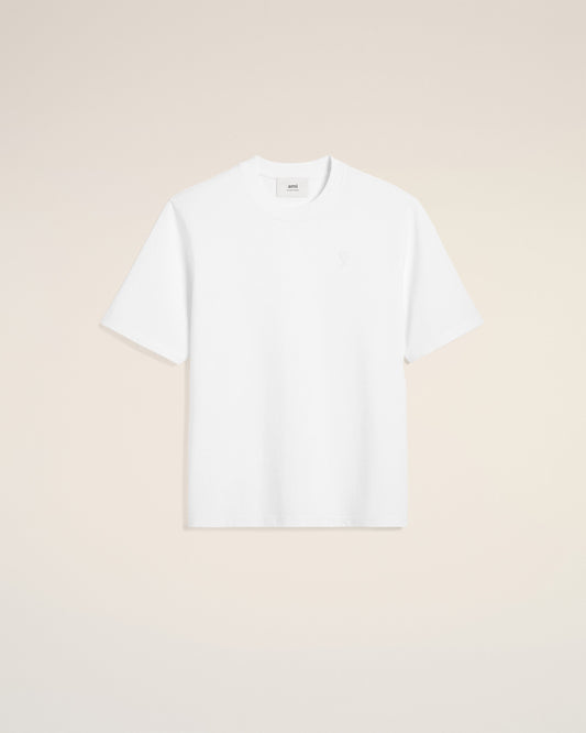 White Cotton Ami de Coeur T-shirt